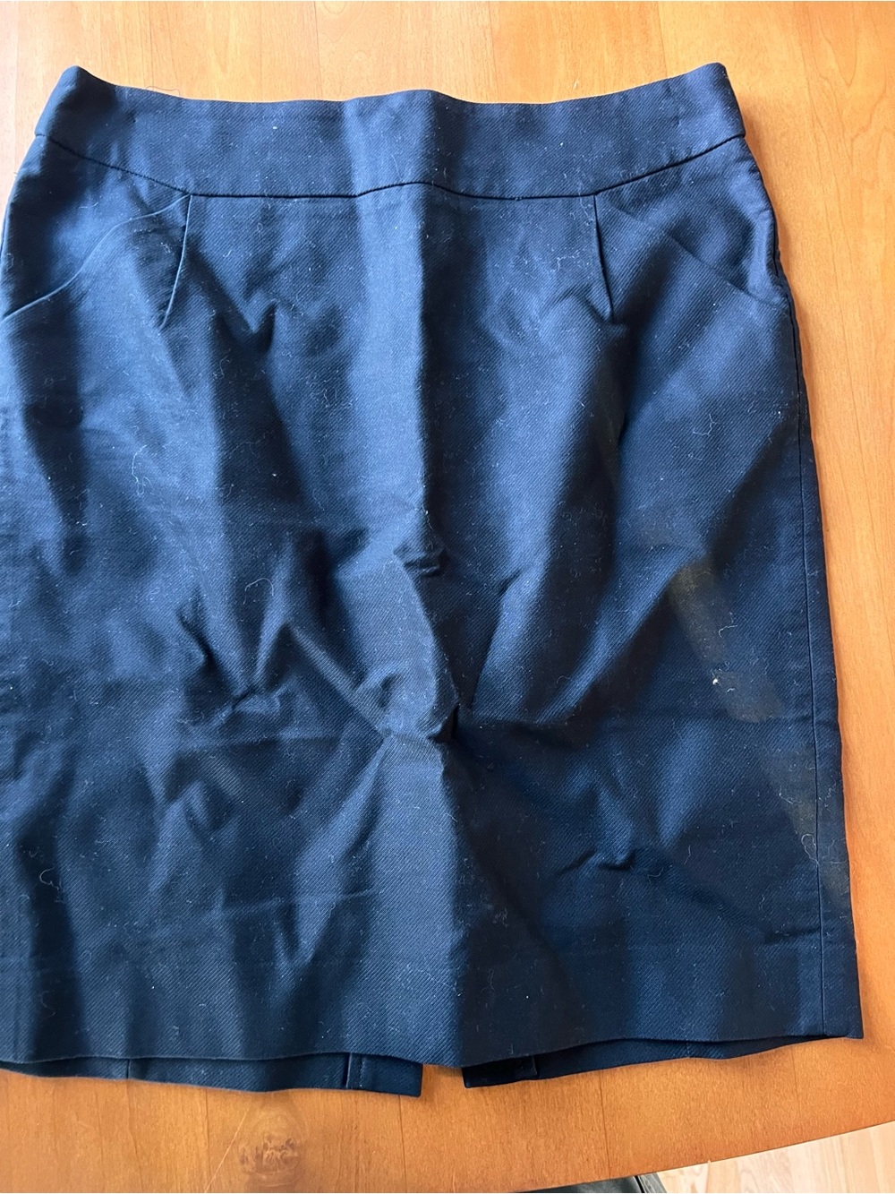 J. Crew Navy Pencil Skirt